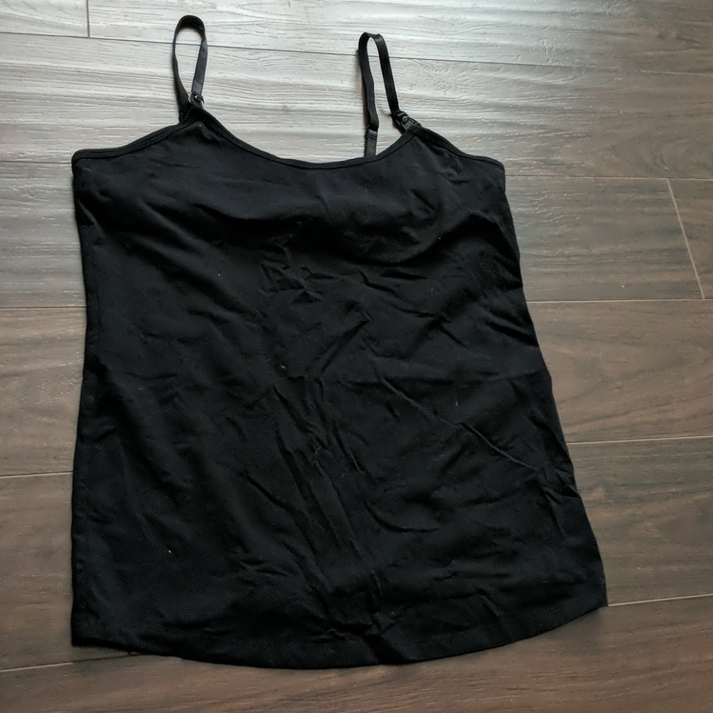 Motherhood  Nursing Tank Medium